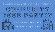 Community Food Pantry - 3rd Saturdays 10:00 AM