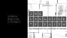 Language of Faith - Sin