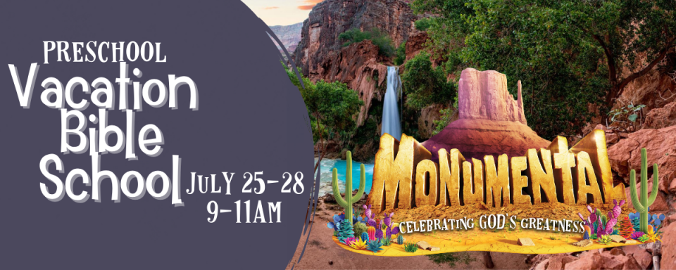 Preschool Monumental VBS