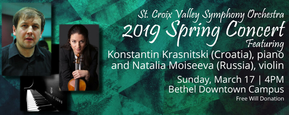 St. Croix Valley Symphony Orchestra 2019 Spring Concert