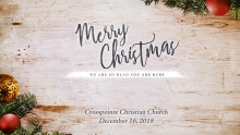 Christmas:  Joy To The World