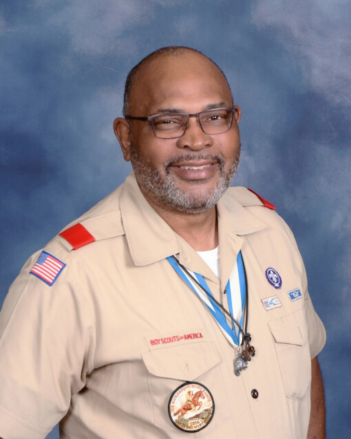 Scoutmaster Tony Lampkin