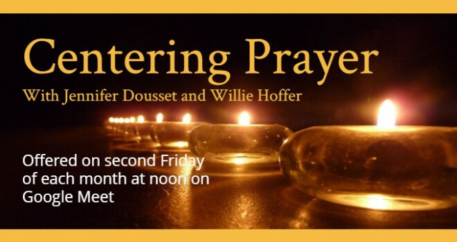 12 noon Centering Prayer