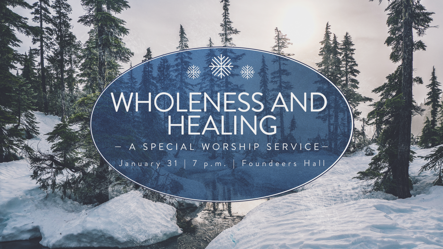 Wholeness and Healing Service