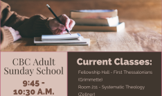 Adult Sunday School: Fall 2022