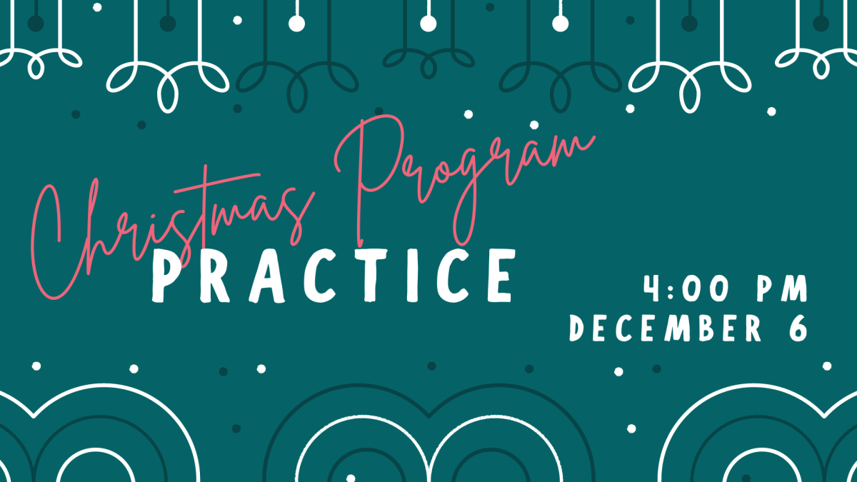 Christmas Program Practice