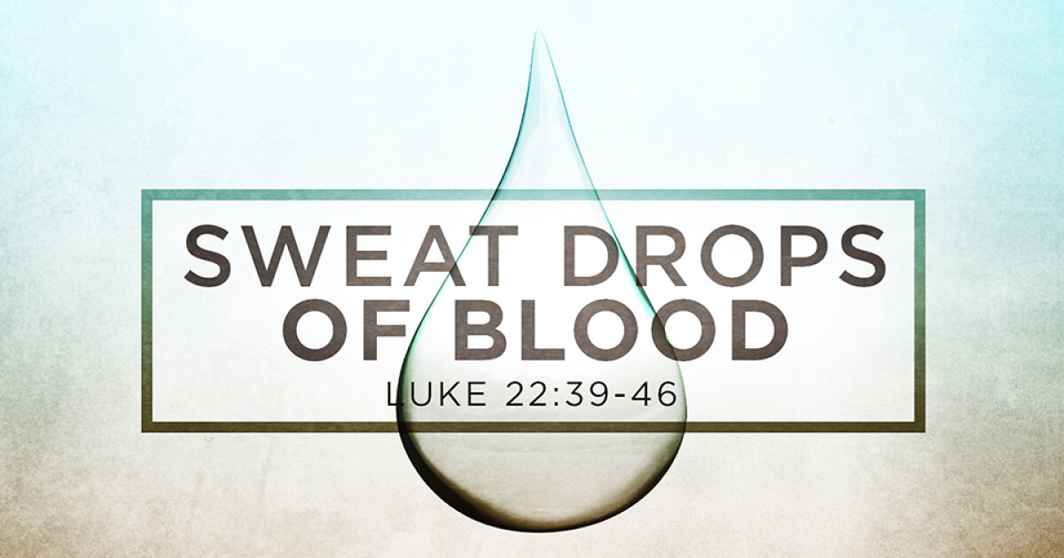 Sweat Drops of Blood Sermons FBC Plano