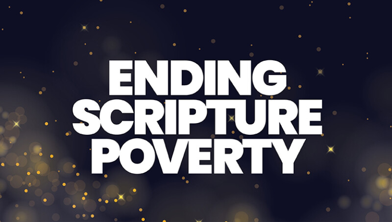 Ending Scripture Poverty