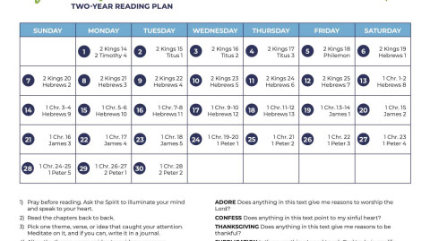 November 2021: All-Church Reading Plan