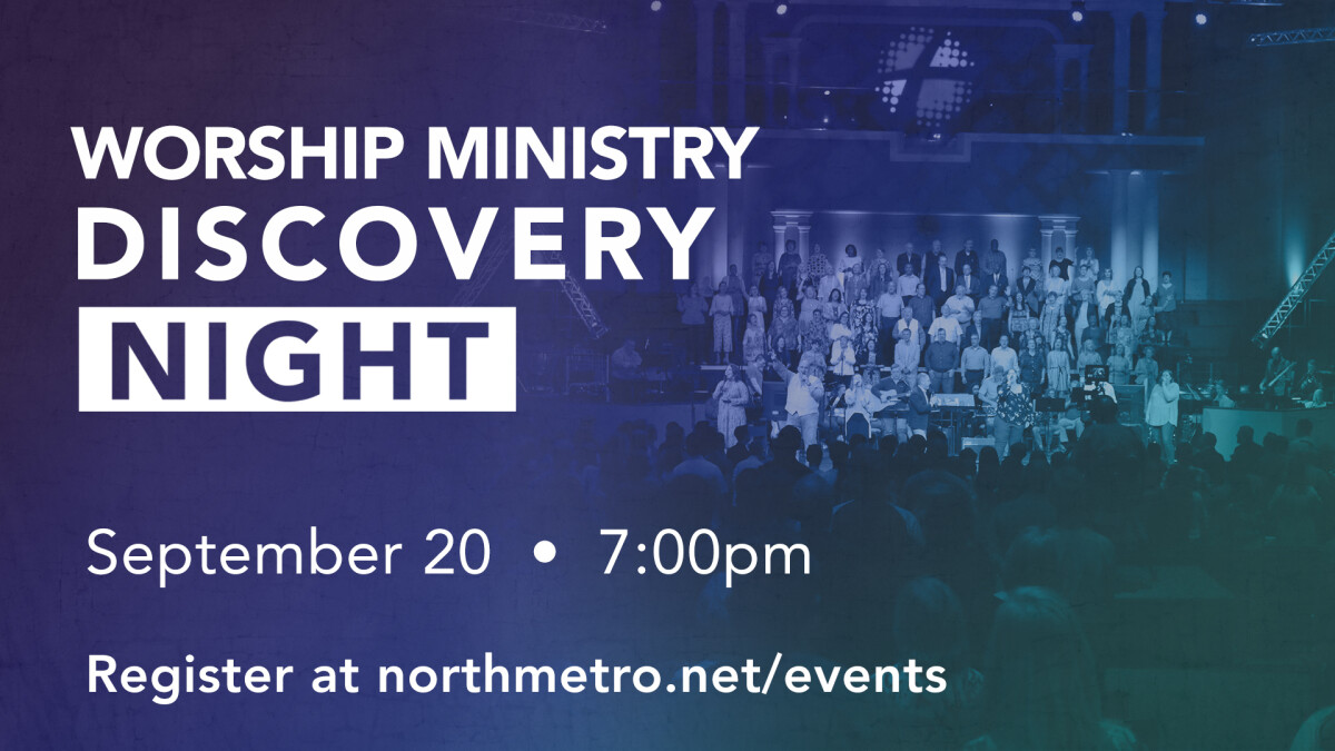 Worship Ministry Discovery Night