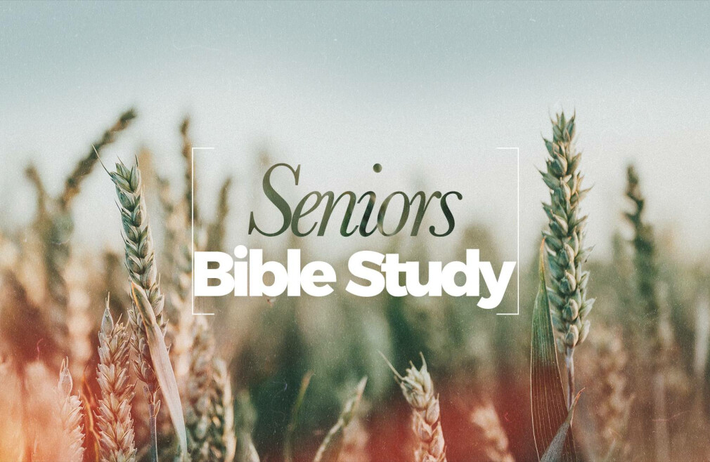 Seniors Wednesday Day Morning Bible Study