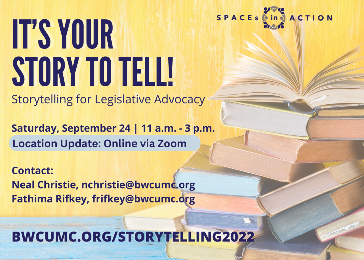 It’s Your Story to Tell! - Storytelling for Advocacy Training with SPACEs in Action