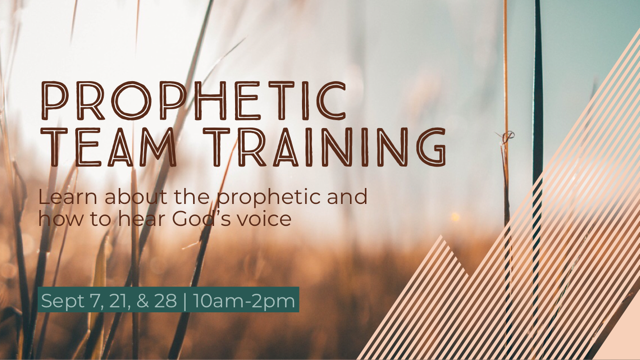 Prophetic Team Training