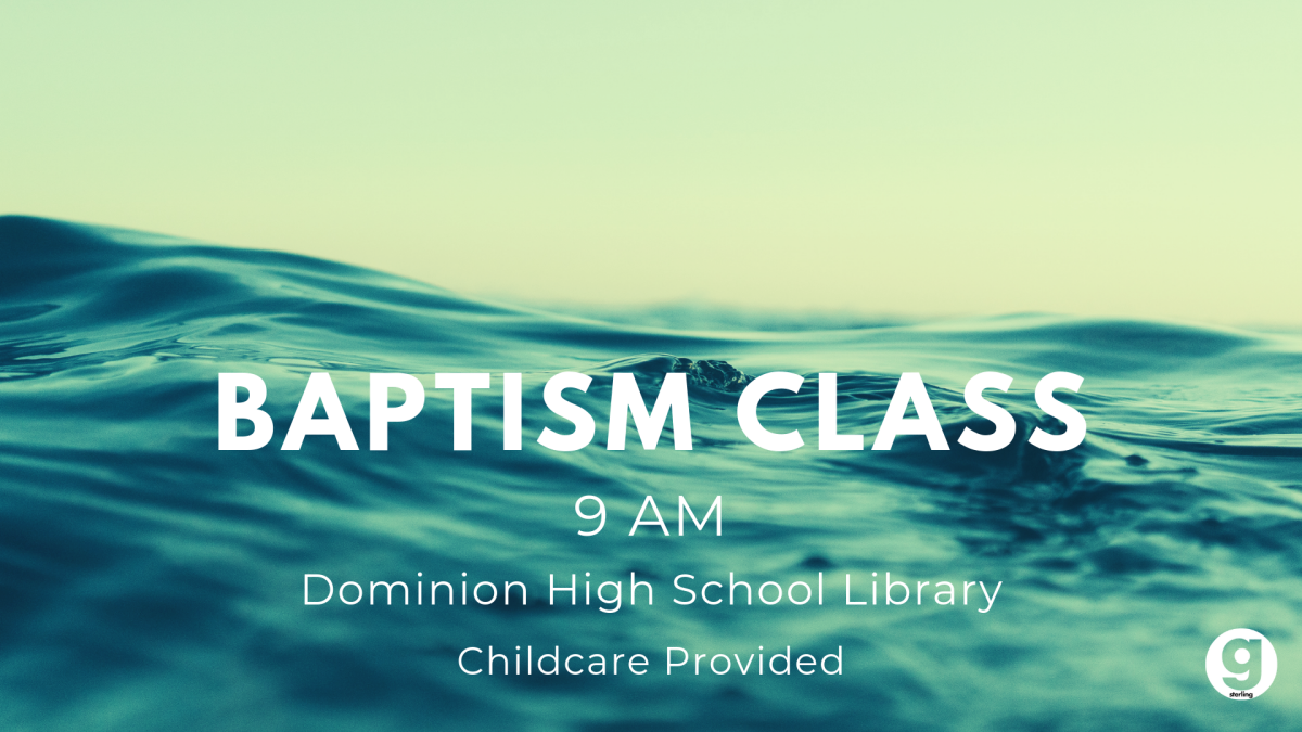 Baptism Prep Class