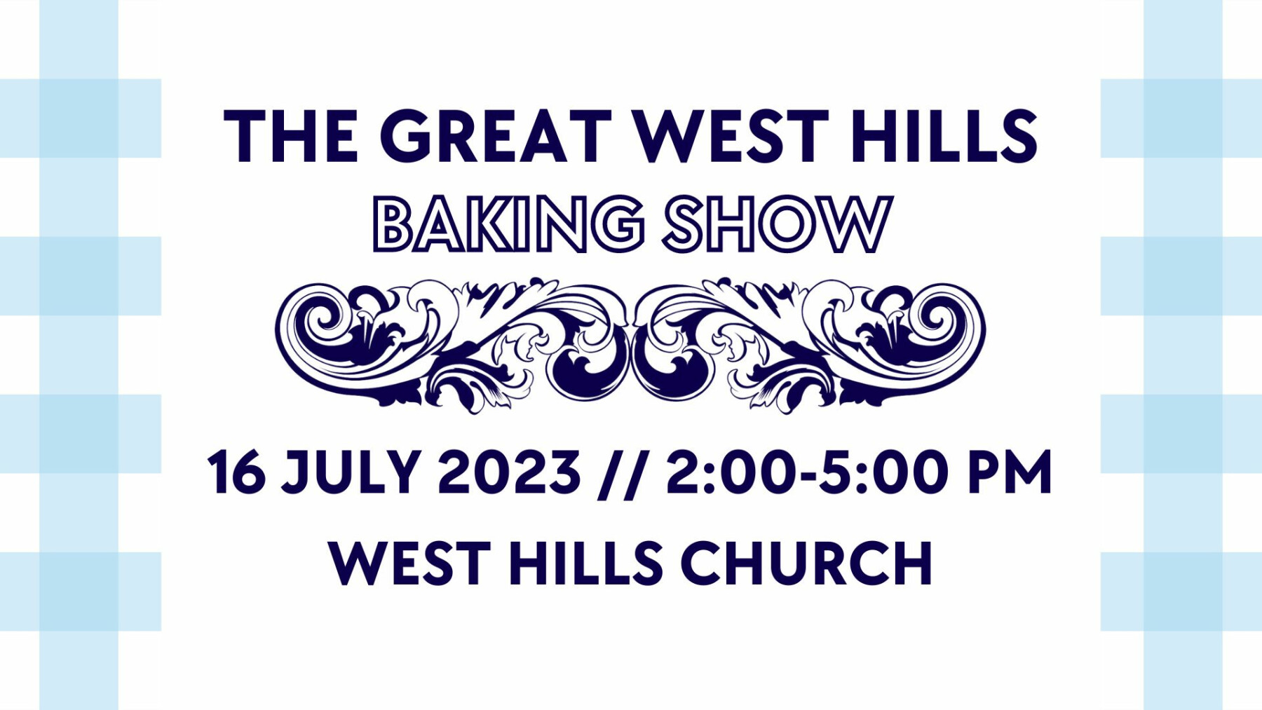 Youth Great West Hills Baking Show