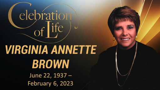 Celebration of the Life of Virginia Annette Brown