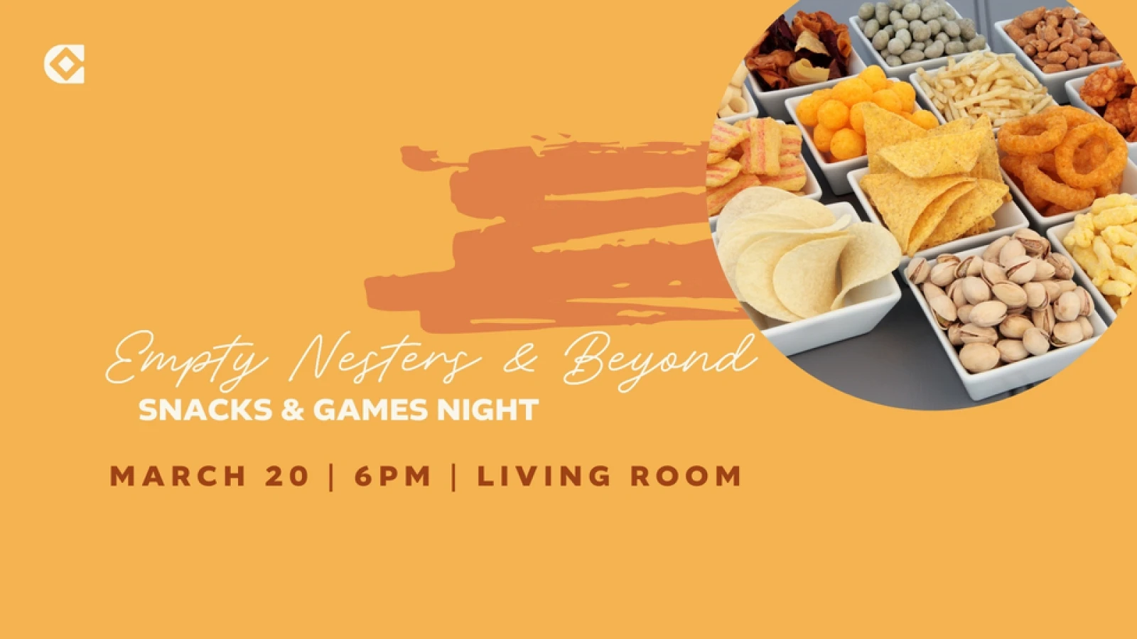 Empty Nesters & Beyond-Snack & Game Night