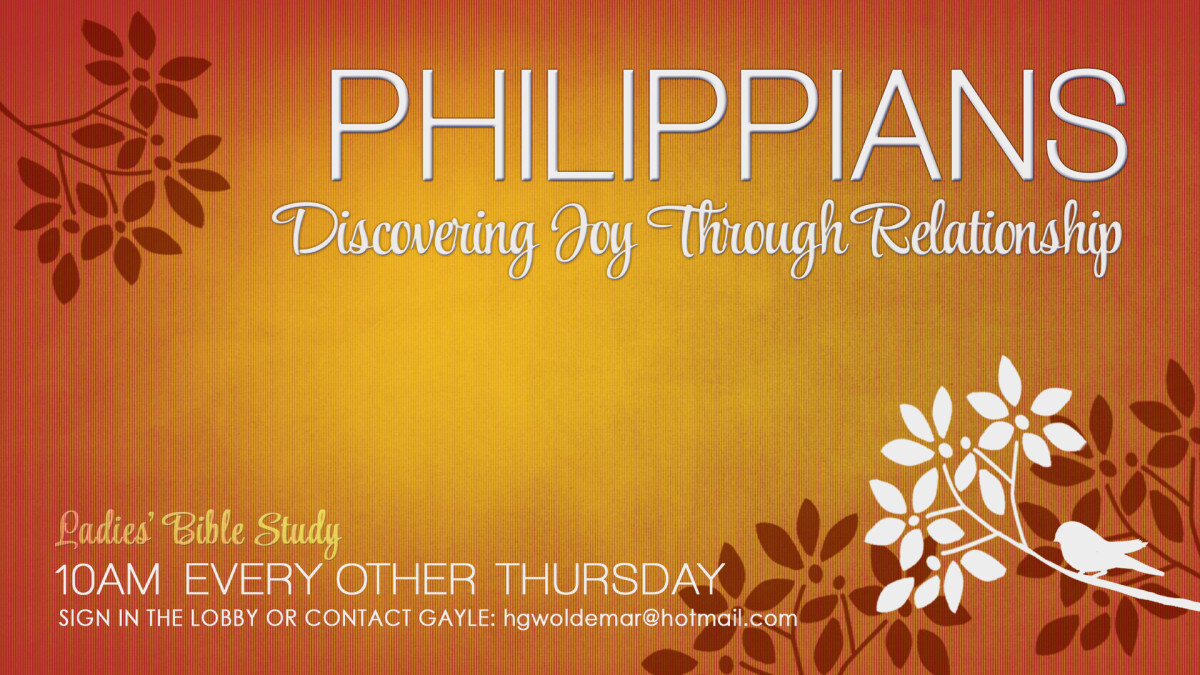 Ladies Bible Study - Philippians