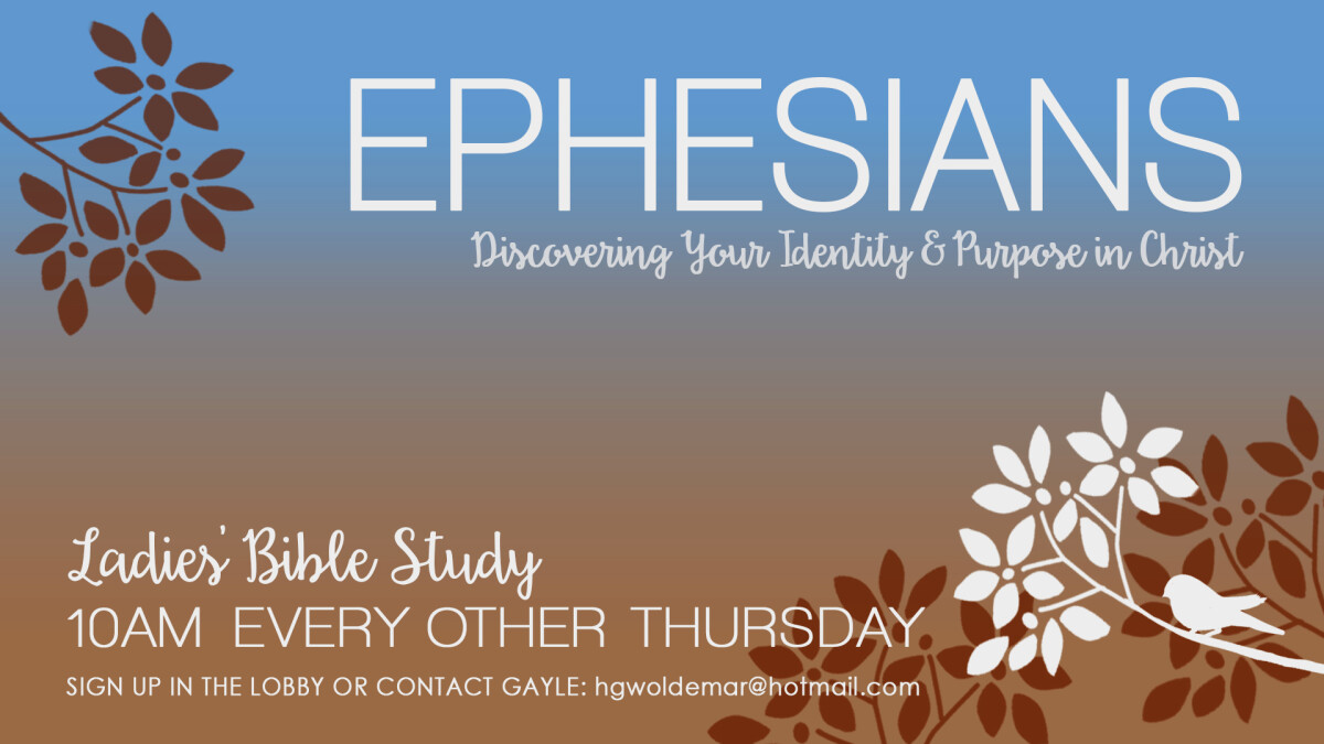 Ladies Bible Study AM (Ephesians) 