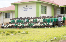 Students at Isaya Amonde Secondary School