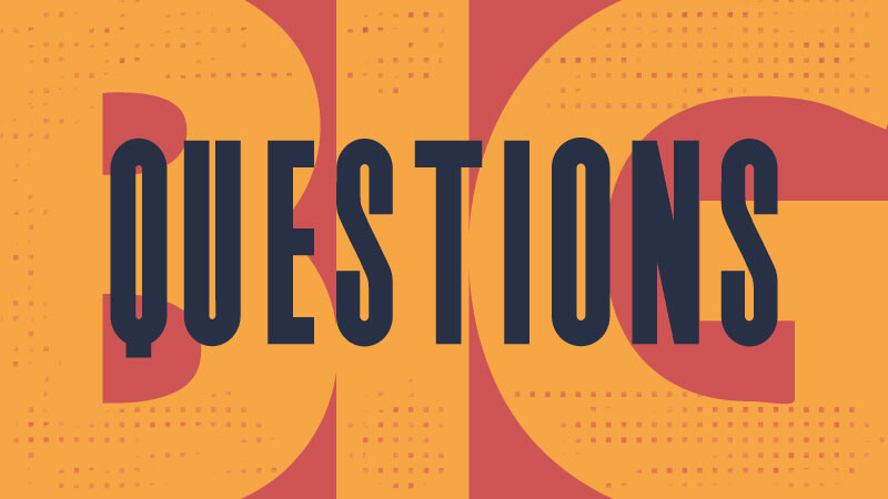 Big Questions Message Series & Groups