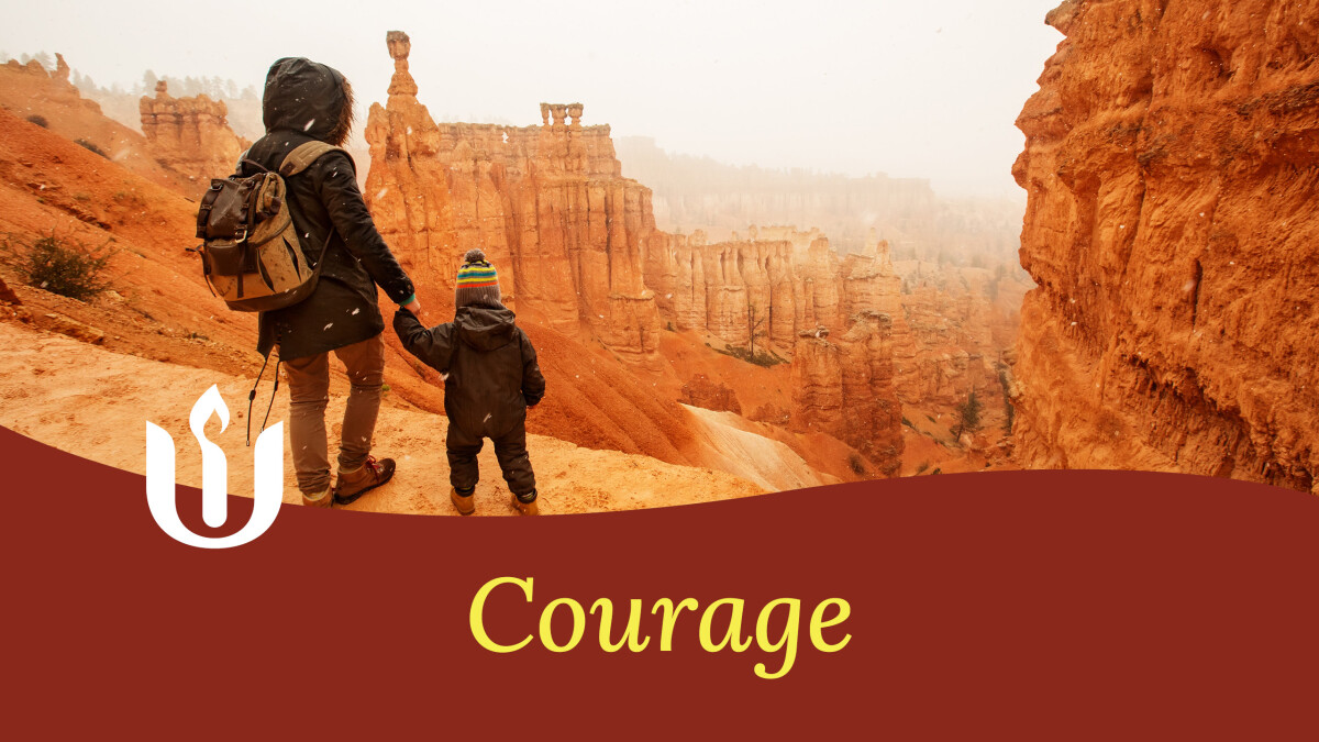 Sunday Worship Service: Courage, led by Rev. Dr. Natalie Fenimore