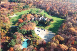 Veatch aerial pre church autumn
