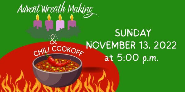 Chili Cookoff & Advent Wreath Making Event