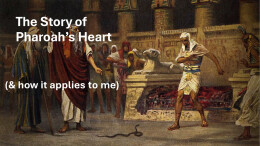 Sermon 9 Exodus 8 The Story of Pharoah's heart & how it applies to me