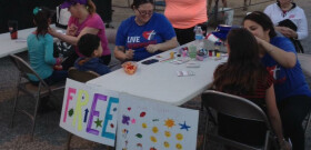 Face Painting Outreach at Tanque Verde Swap Meet