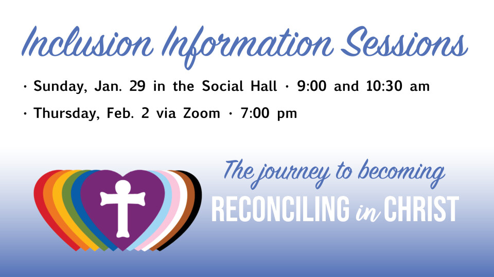 Inclusion Information Session
