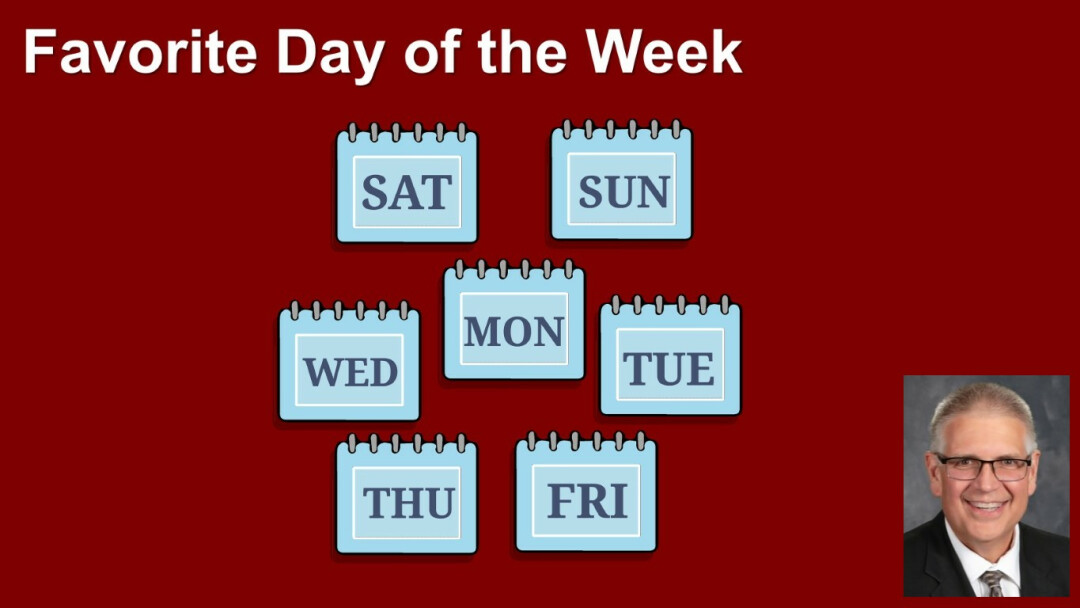 Favorite Day of the Week