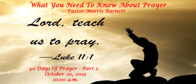 What You Need To Know About Prayer