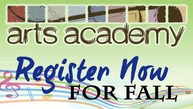 Arts Academy Fall Registration