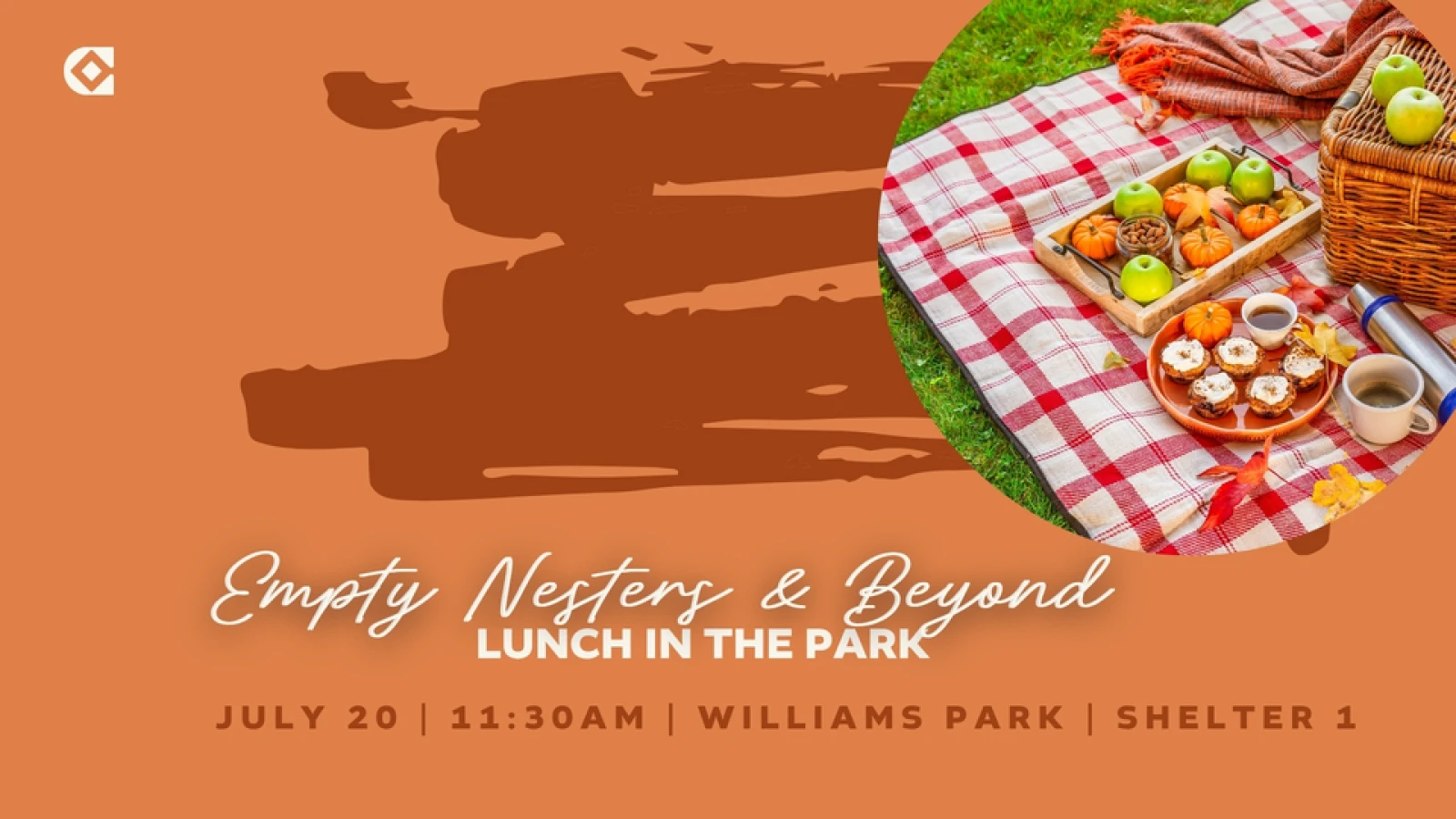 Empty Nesters & Beyond-Lunch in the Park