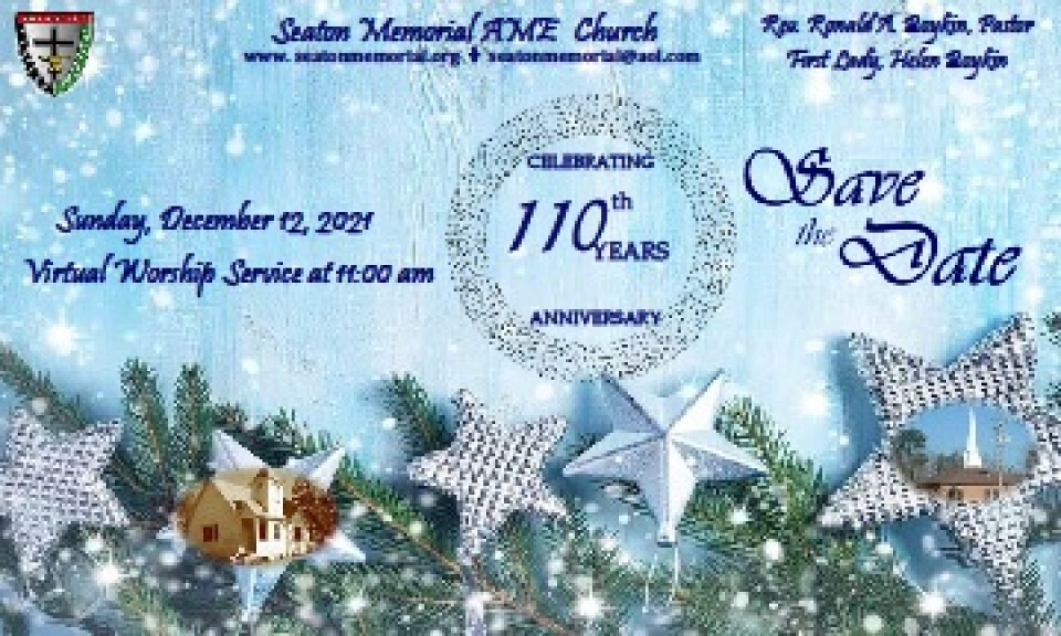 110 Church Anniversary  Celebration