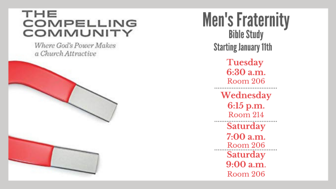 Men's Fraternity/Men's Bible Study 