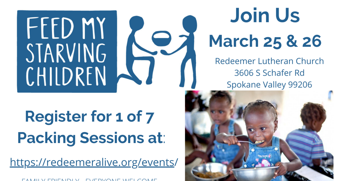 Feed My Starving Children 2022 Redeemer Lutheran Church