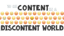 To Be Content in a Discontent World