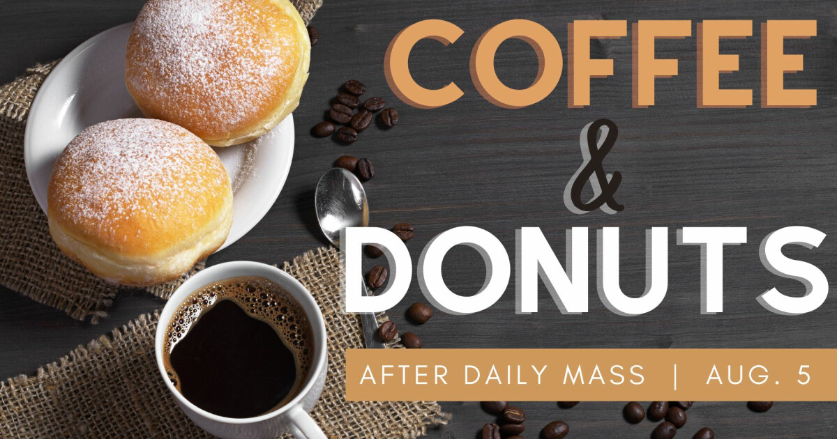 Coffee and Donuts Good Shepherd Catholic Community