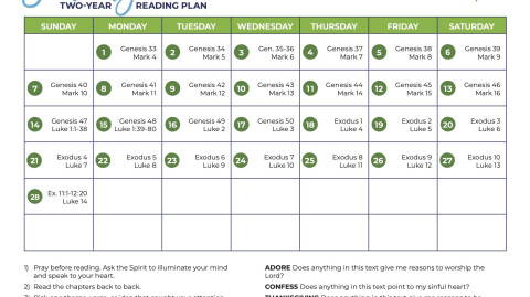 February: All-Church Reading Plan