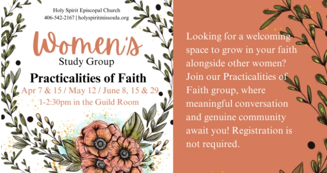 Women's Study Group - Practicalities of Faith