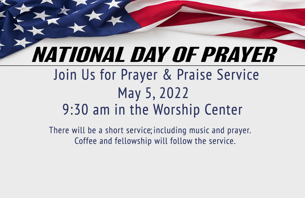 National Day of Prayer Worship Service
