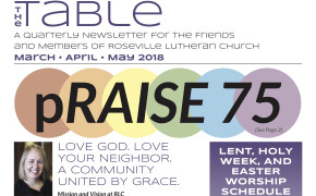 Table Newsletter March-April-May 2018