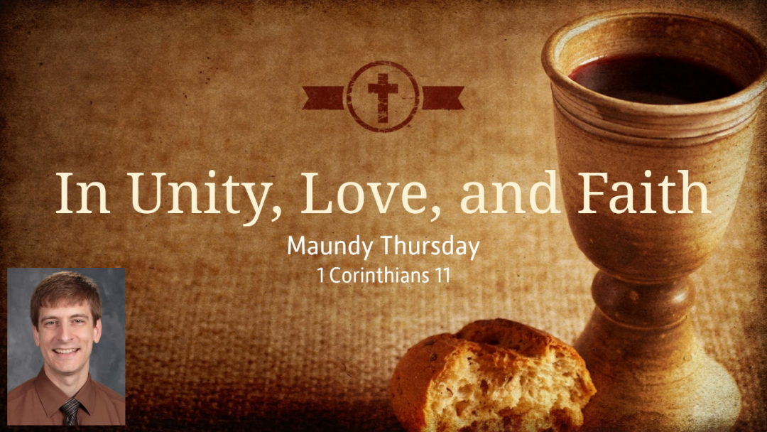 In Unity, Love, and Faith