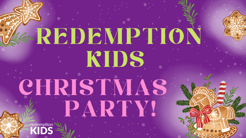Redemption Kids Christmas Party