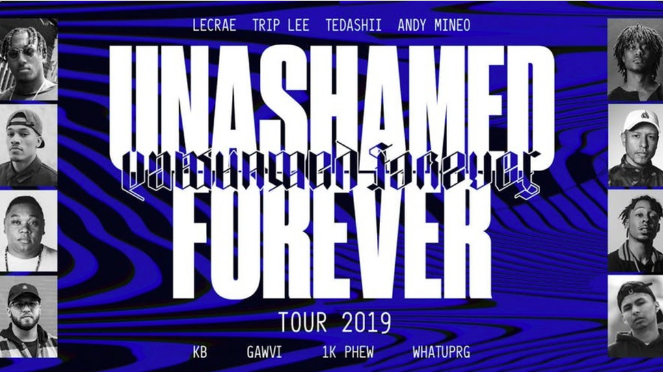 Unashamed Tour