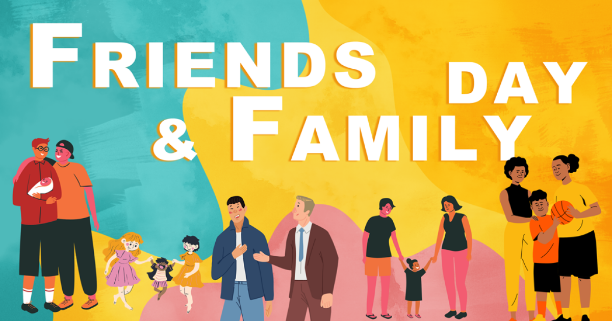 church family and friends clipart