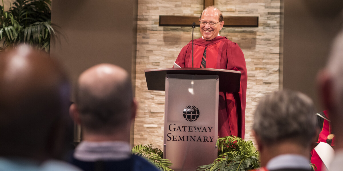 Gateway Chapel - Academic Convocation, Paul Wegner