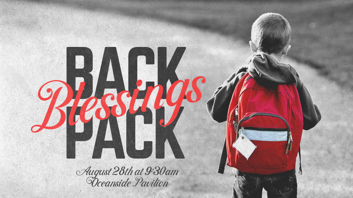 Backpack Blessing